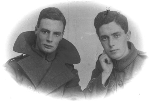 Cecil and his brother.